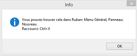 Anzeige Shortcut