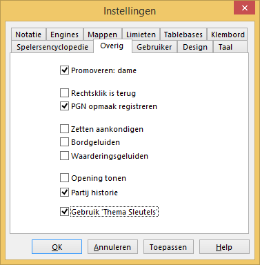 endgameinstellingen