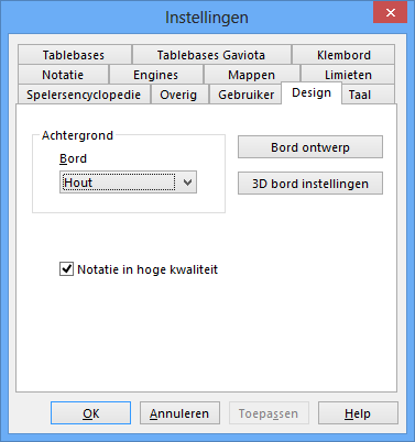 instellingendesign