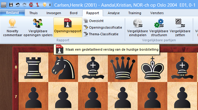 openingsrapport