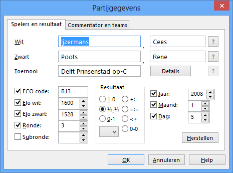 partijgegevens