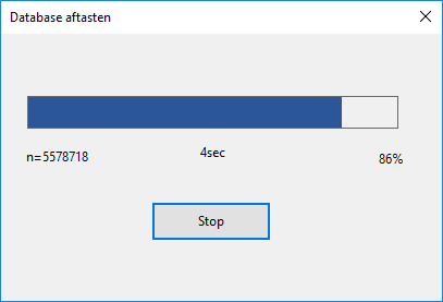 databaseaftasten