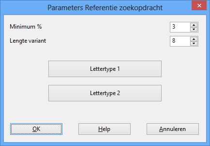 parametersreferentie