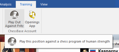 Training - ChessBase Account