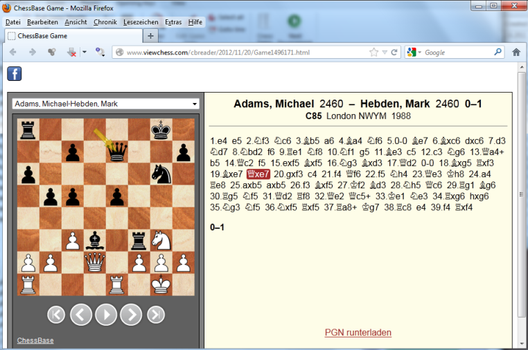 ChessBase 11 – Color diagrams online and in documents