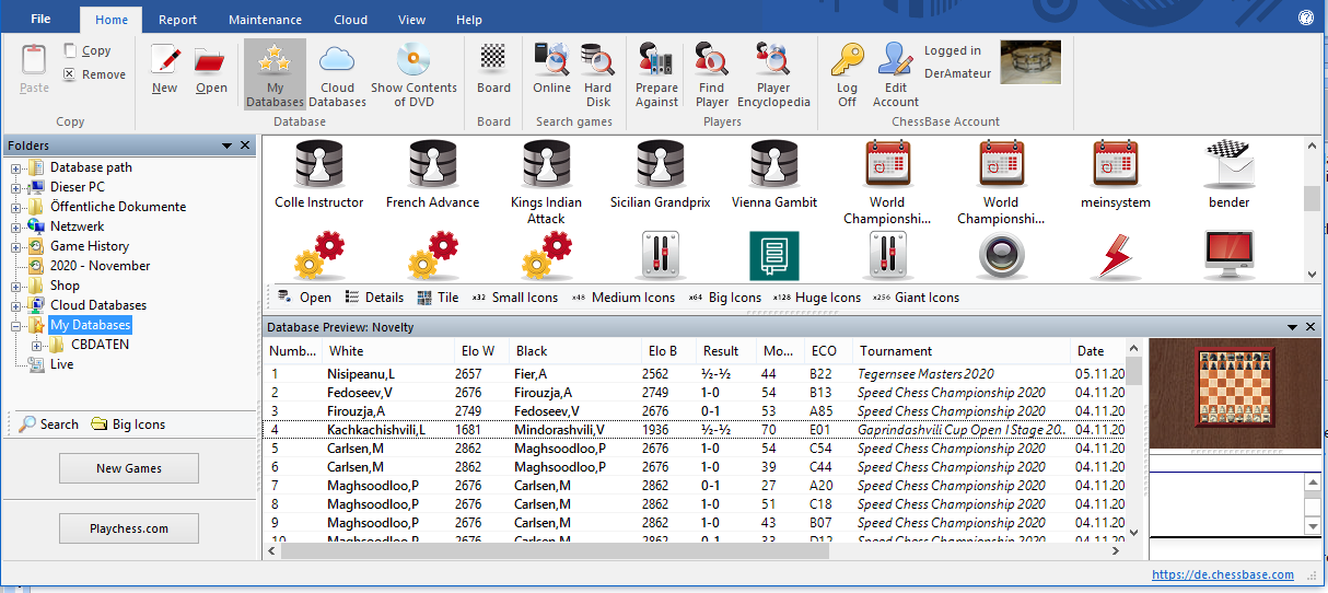 Features of ChessBase 16 + Mega Database 2021 explained + Q&A