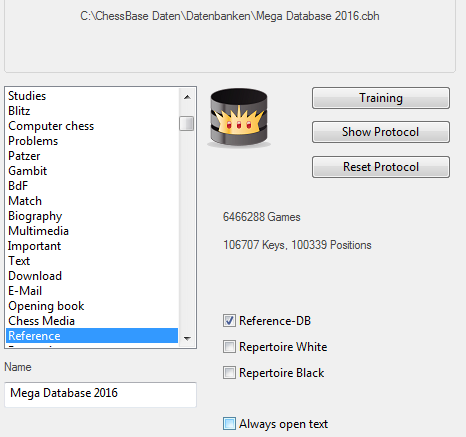 Support for ChessBase 17 - Ajedrez Data :: Chess Data Bases for Free