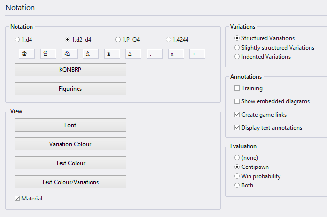 The visual evaluation function of ChessBase 17! - ChessBase Help 