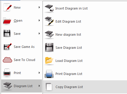 Exporting diagrams from ChessBase 14