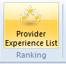 Provider Experience List