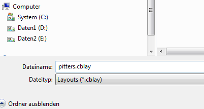 Example File Dialog Windows