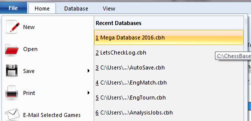 Recent Databases