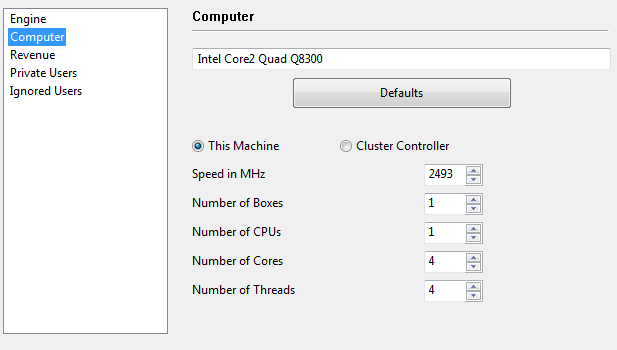 Hardware configuration