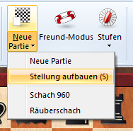 Positionseingabe Start