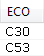 ECO Klassifikation in Liste