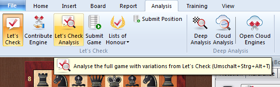 ChessBase 12 LetsCheck & Cloud 
