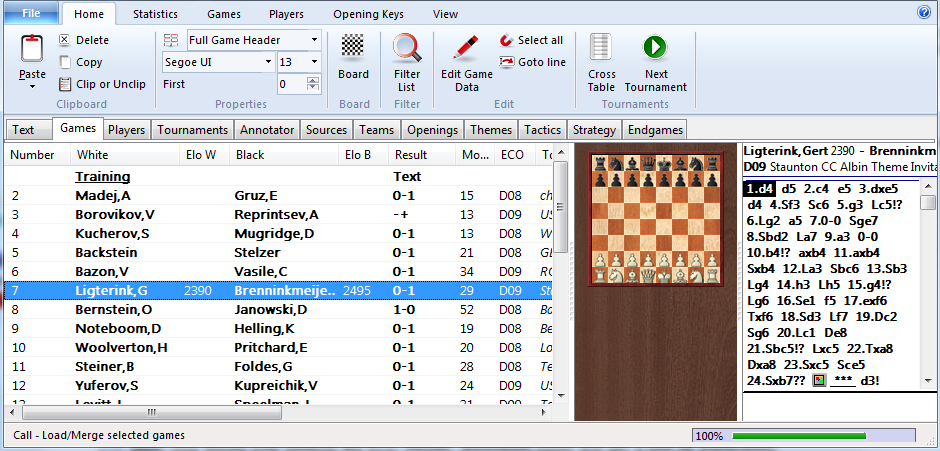 Using ChessBase 11 Player Keys