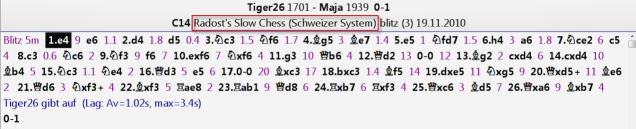 Zusatzinformation in der Notation