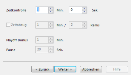 Zeit-Parameter (Turnierassistent)