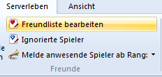 Freundliste bearbeiten