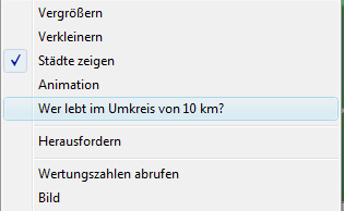 Wer lebt in der Nähe ?