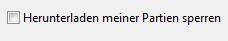 Download sperren