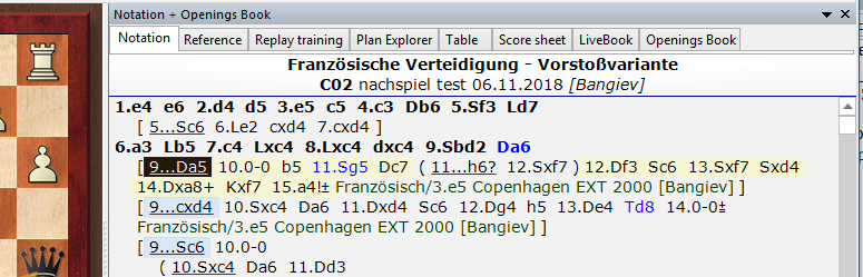 Repertoire Training in ChessBase 15 