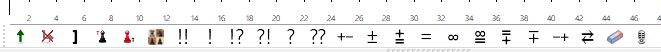 Werkzeuge zur Bearbeitung der Notation