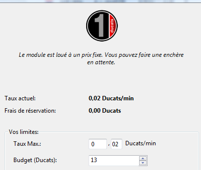 Gebot auf benutzte Engine