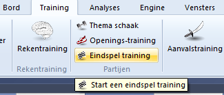eindspeltraining