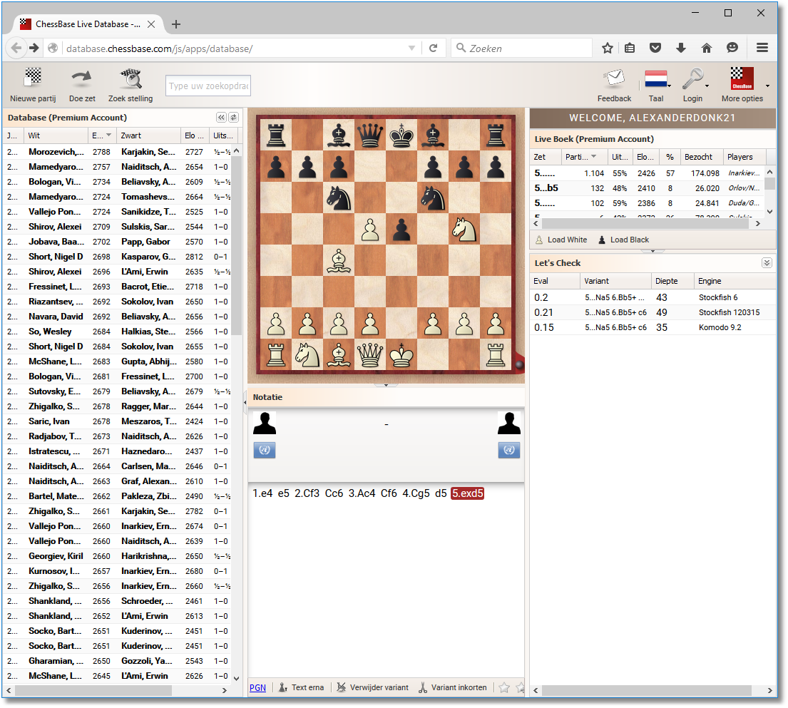 livedatabaseletscheck