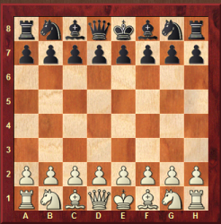 Koordinaten um das Schachbrett